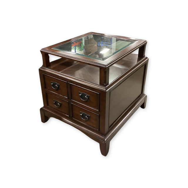 Table basse / table d'appoint en fer forgé vintage